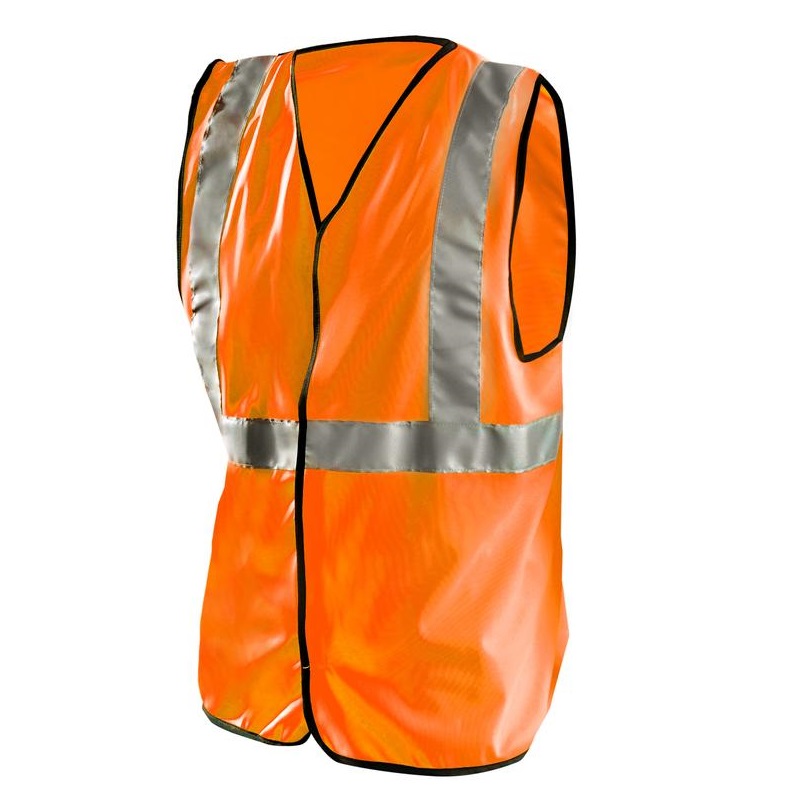 High Visibility Classic Solid Standard Safety Vest Orange